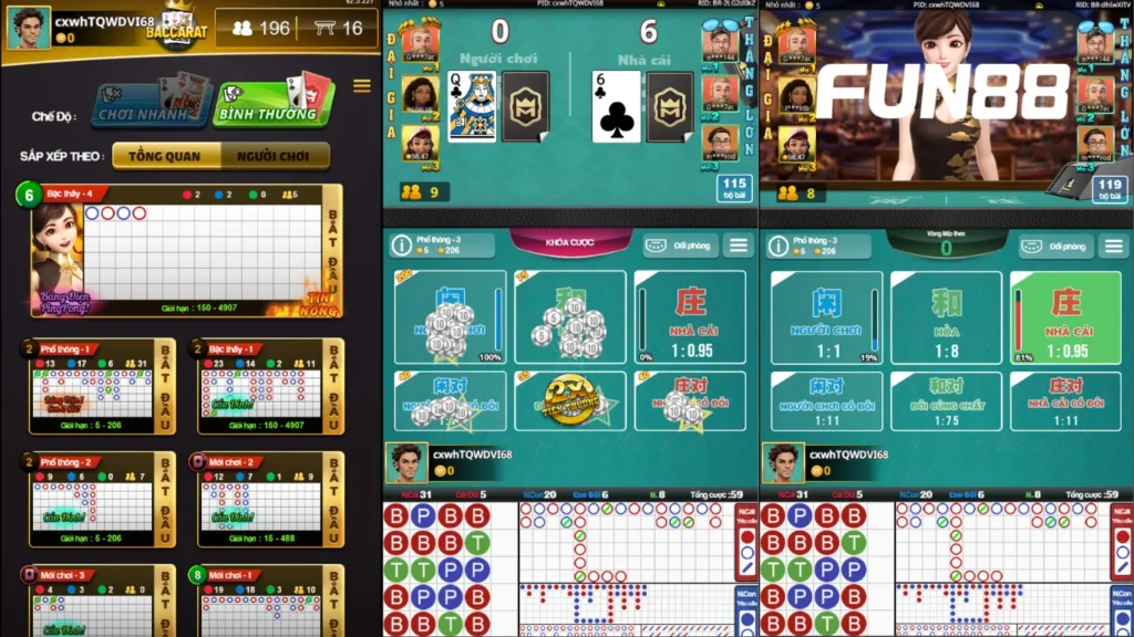 baccarat ảo