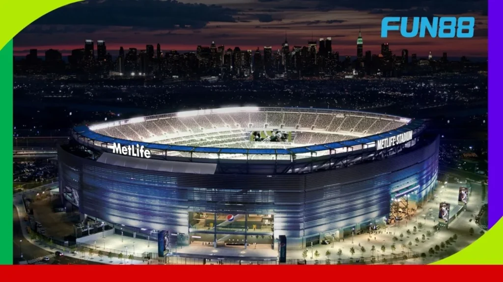 Sân MetLife ở New Jersey là nơi tổ chức world cup 2026